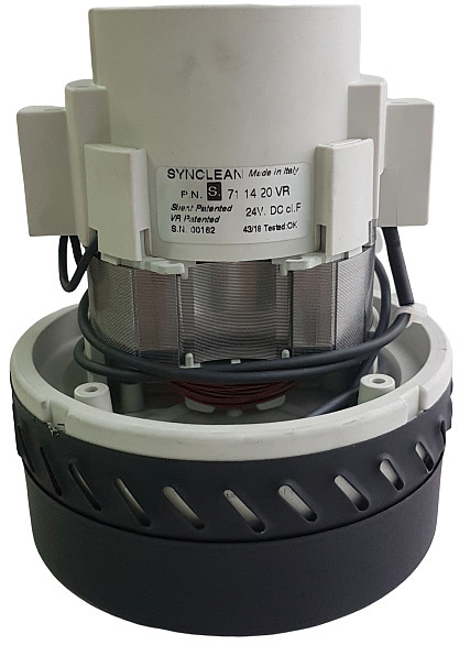 Вакуумный мотор Synclean 24V 300W Двухстадийный для Fimap MMx 50BT (с 2011 г.в)